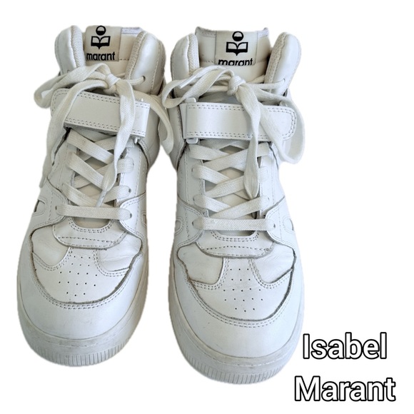 Isabel Marant Brooklee Wedge Sneakers - Picture 1 of 13